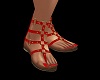 Gypsy Sandals ~Red