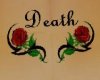 JR Death Rose tattoo