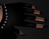 Black Rivet Gloves