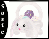 [Q]Bunny Basket - White