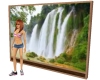 Waterfalls Wall TV