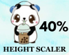 Height Scaler 40%