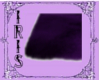purple furr rug
