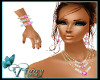 PinkSapphire Jewelry Set