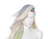 Rainbow Long Janet Hair