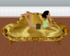 LB59s Gold French Sofa