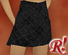 Charcoal Argyle skirt