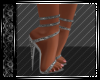 Silver Diamond Stilettos
