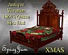  Antq Victorian Bed XMAS