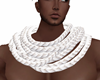 ROPE SCARF WHITE