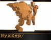 ! WOODEN WORLD MAP