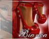 Red/White heels