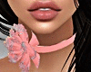 Flower Pink Choker