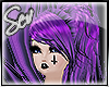 *S Shock Hair Purple