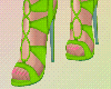 Strappy Lime Heels X