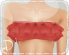 D| Coral Ruffle Top