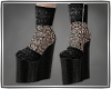 ~: Blk lace platforms :~