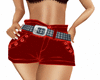 short lady vermelho