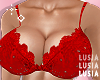 ♡ Red Bra Bimbo
