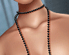 E* Black Pearl Necklace