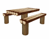 "Joei" Log Wood Table