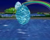 Floating Water Crystal