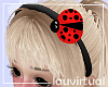 Kids Ladybug headband