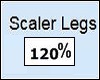 120% Thicker Legs scaler