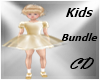 CD Gold Dress  Bundle
