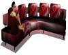 [Bella] Red Star Couch