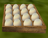 Crate of Farm Fresh Eggs