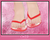 C | Flip Flops Red