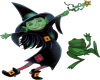 witch and Frog
