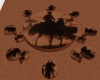 Country cowboys table