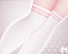 x White/Pink Socks
