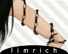 Chains ~ Arm PVC Black L