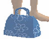 Blue Flower Bag