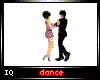 Hot Couple Dance Line