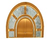 gold door