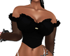 Corset Top Noir