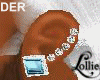 *xo Man multi earrings
