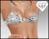 (Ð) Silver Sequin Bikini
