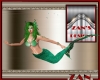 green ga mermaid tail