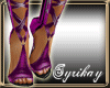Pink Wrap Boots