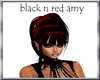 (TSH)BLACK N RED AMY