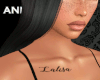 Lalisa Name Tattoo
