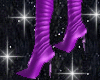 (MI) Purple Metalic boot