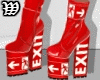 ⓦ EXIT ⓦ Red Boots
