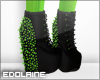 E~ Sonia Shoes Green