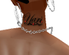 Yari neck tattoo